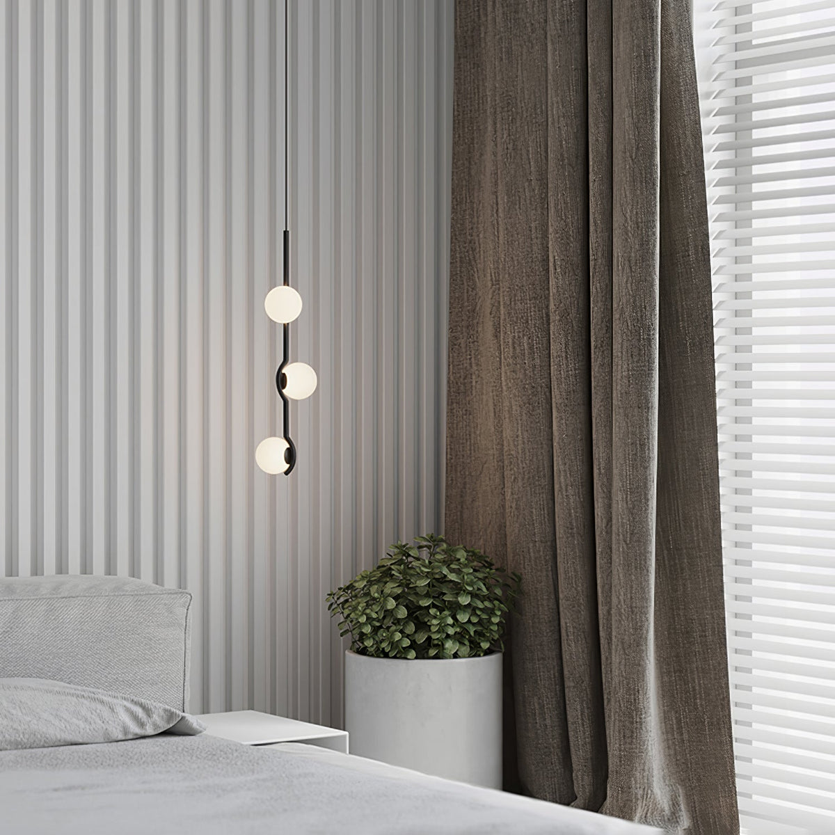 Kenrengrove Glass Chandelier-Moonnatur