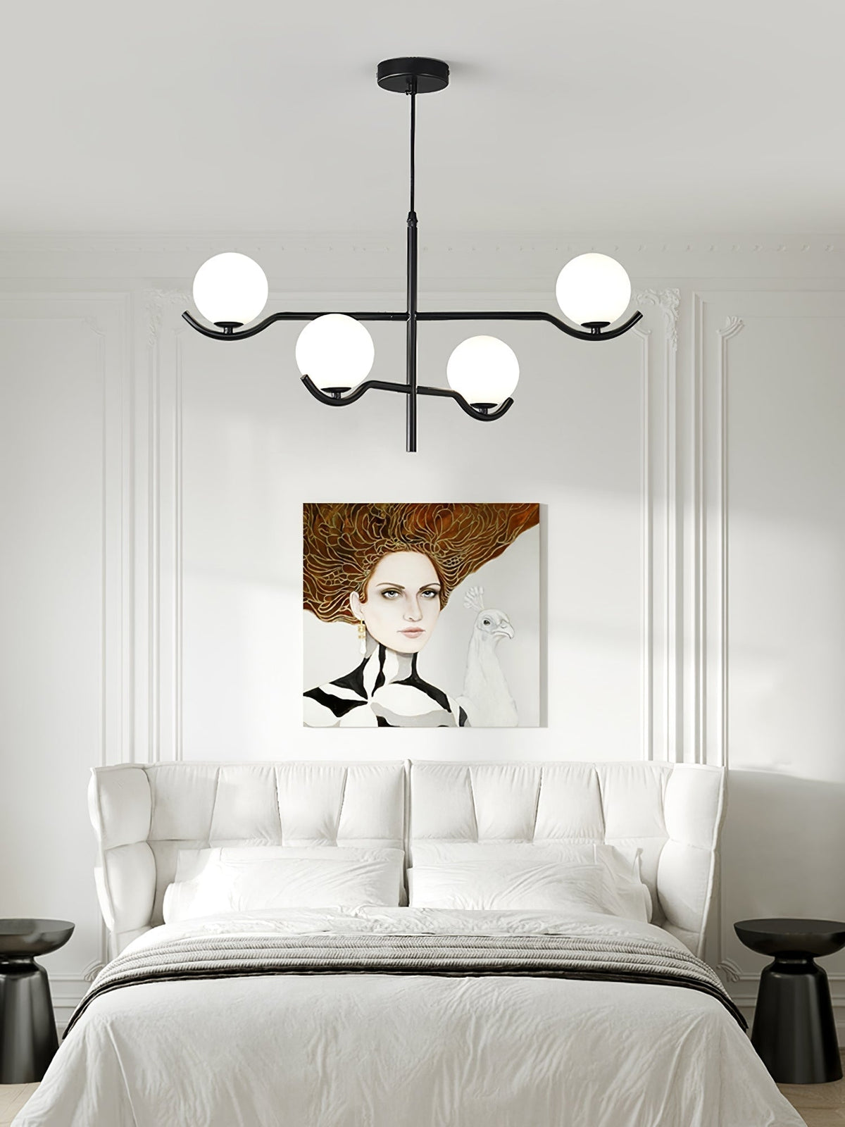 Kenrengrove Glass Chandelier-Moonnatur