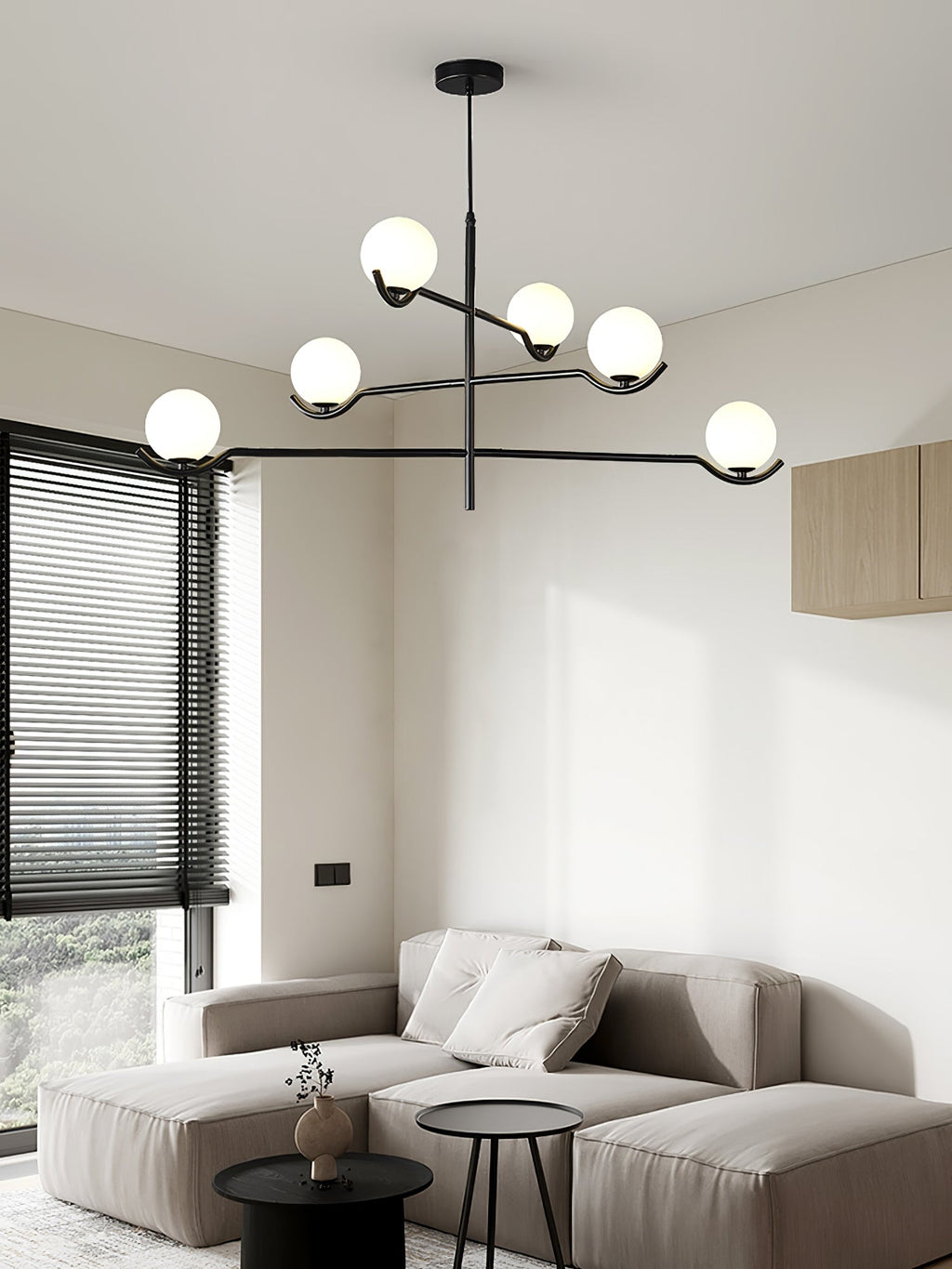 Kenrengrove Glass Chandelier-Moonnatur