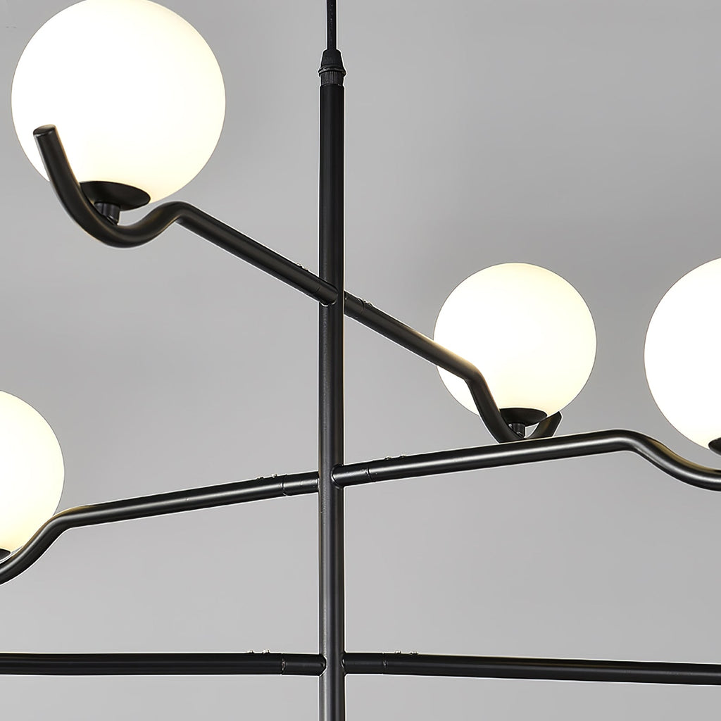 Kenrengrove Glass Chandelier-Moonnatur