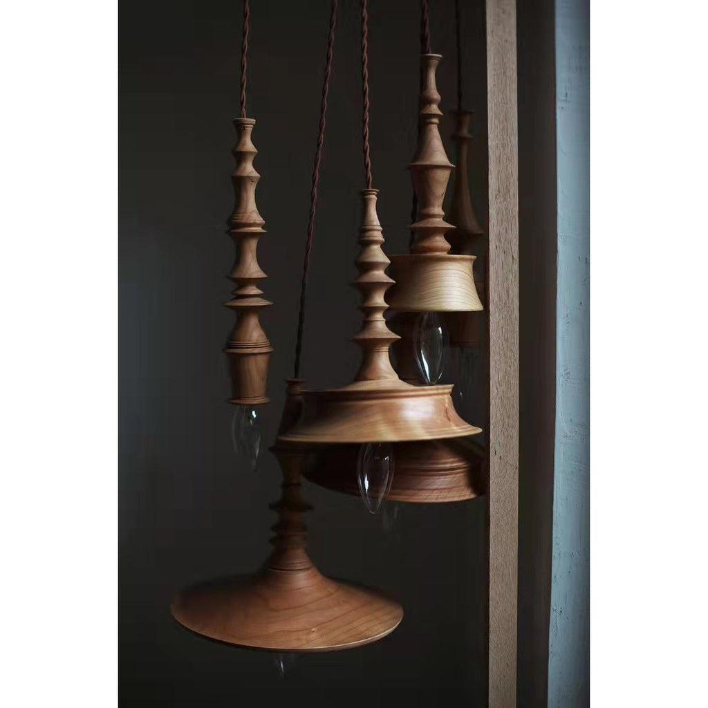 Perenera Wood Pendant Light-Moonnatur
