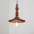 Perenera Wood Pendant Light-Moonnatur