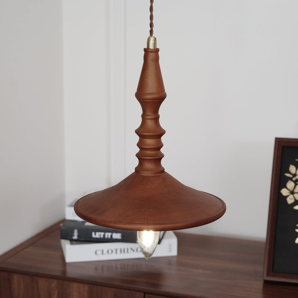 Perenera Wood Pendant Light-Moonnatur