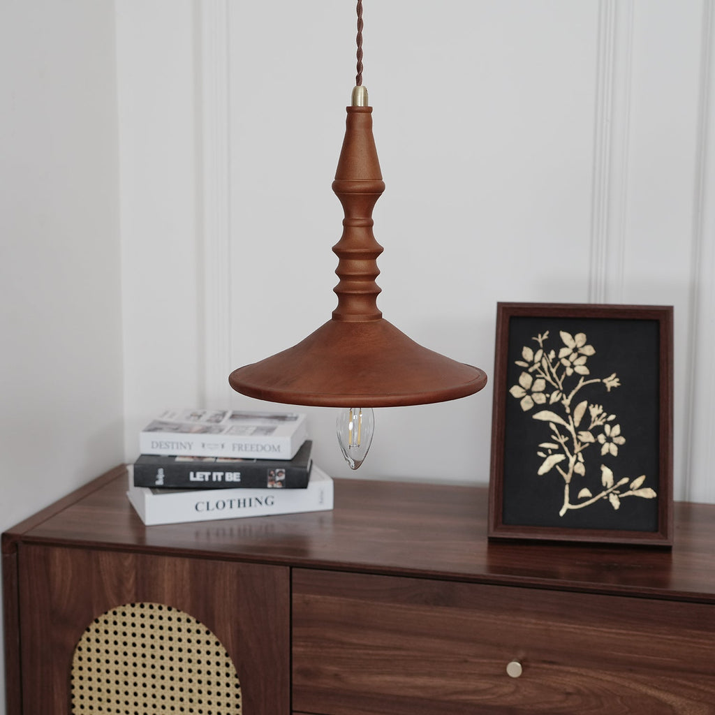 Perenera Wood Pendant Light-Moonnatur