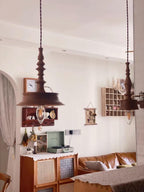 Perenera Wood Pendant Light-Moonnatur