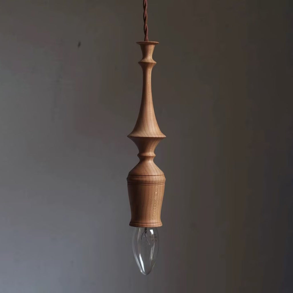 Perenera Wood Pendant Light-Moonnatur