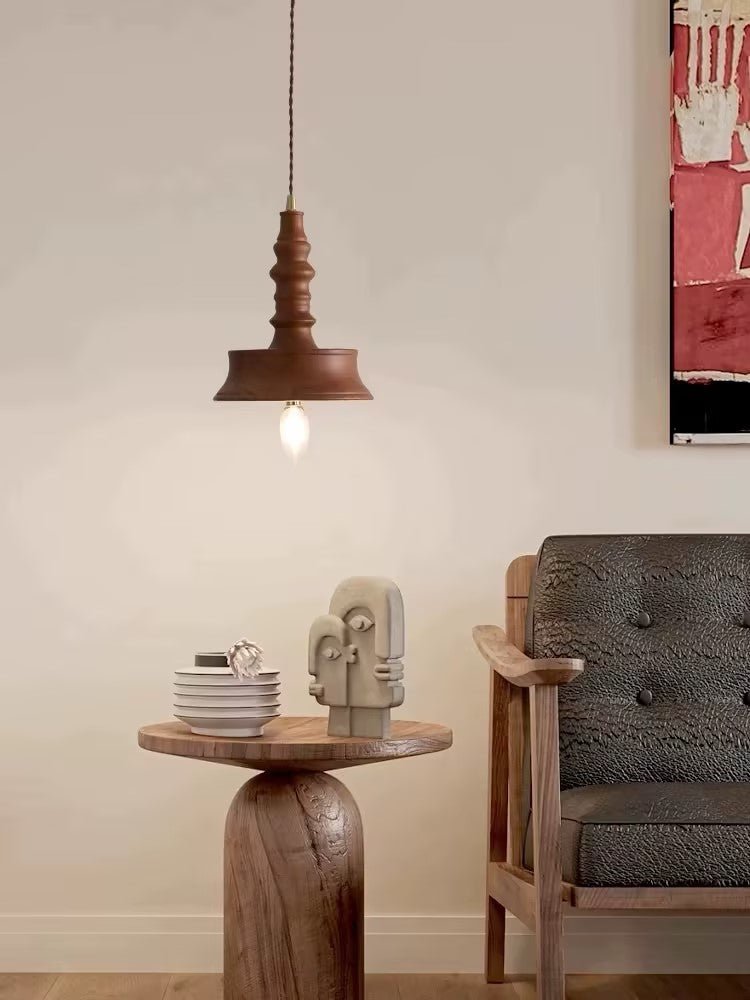 Perenera Wood Pendant Light-Moonnatur