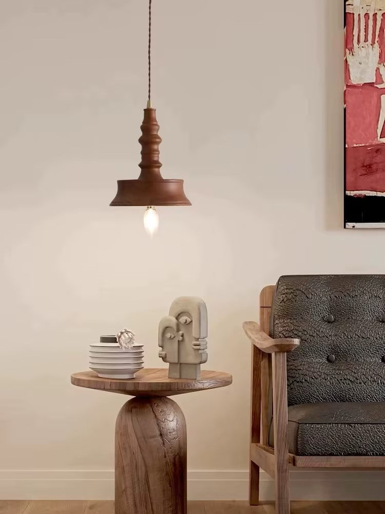 Perenera Wood Pendant Light-Moonnatur
