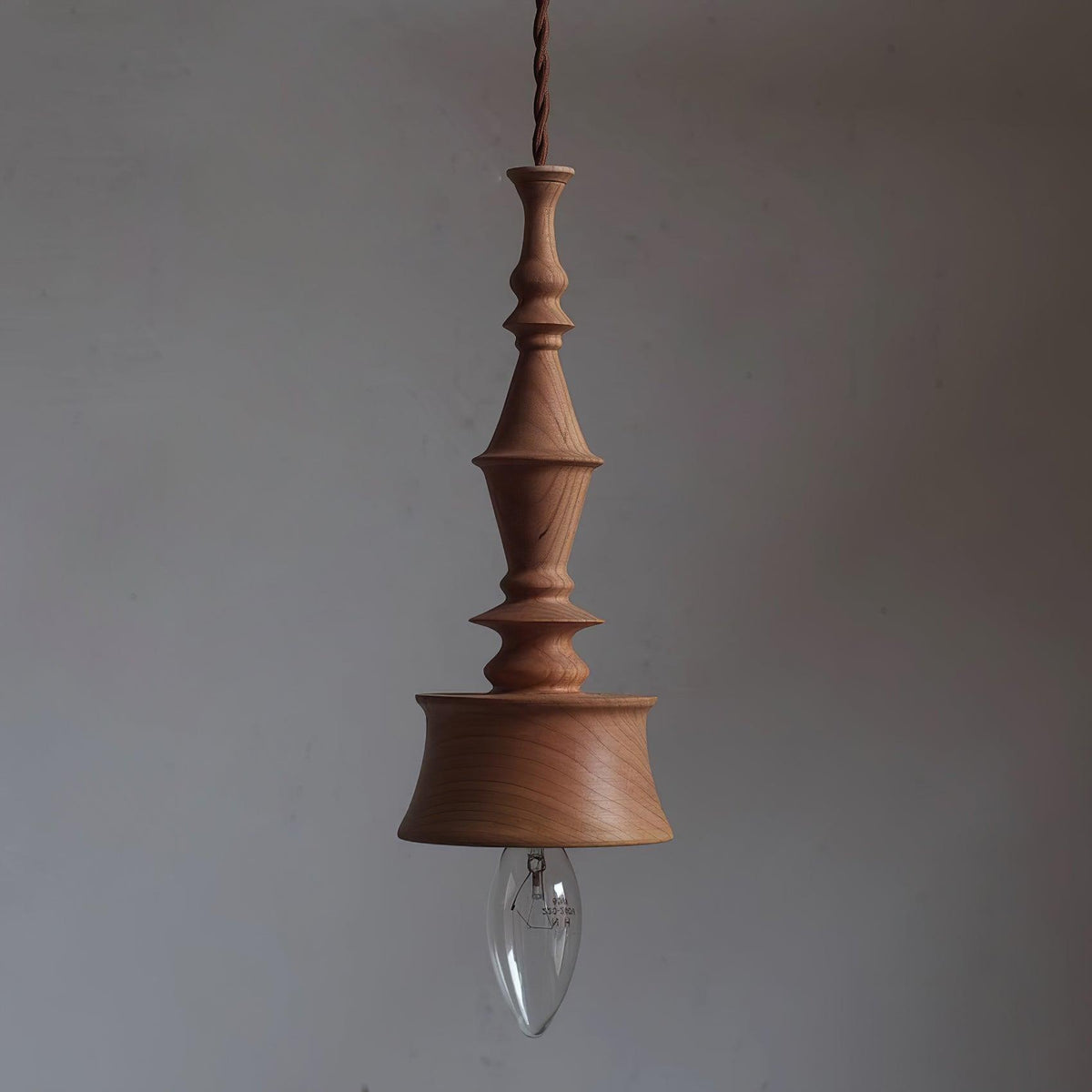 Perenera Wood Pendant Light-Moonnatur