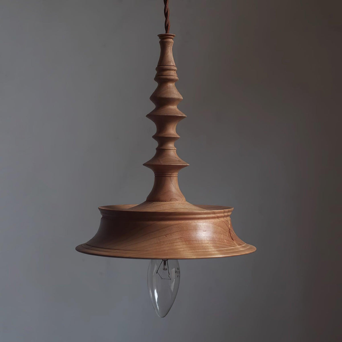 Perenera Wood Pendant Light-Moonnatur