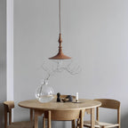 Perenera Wood Pendant Light-Moonnatur