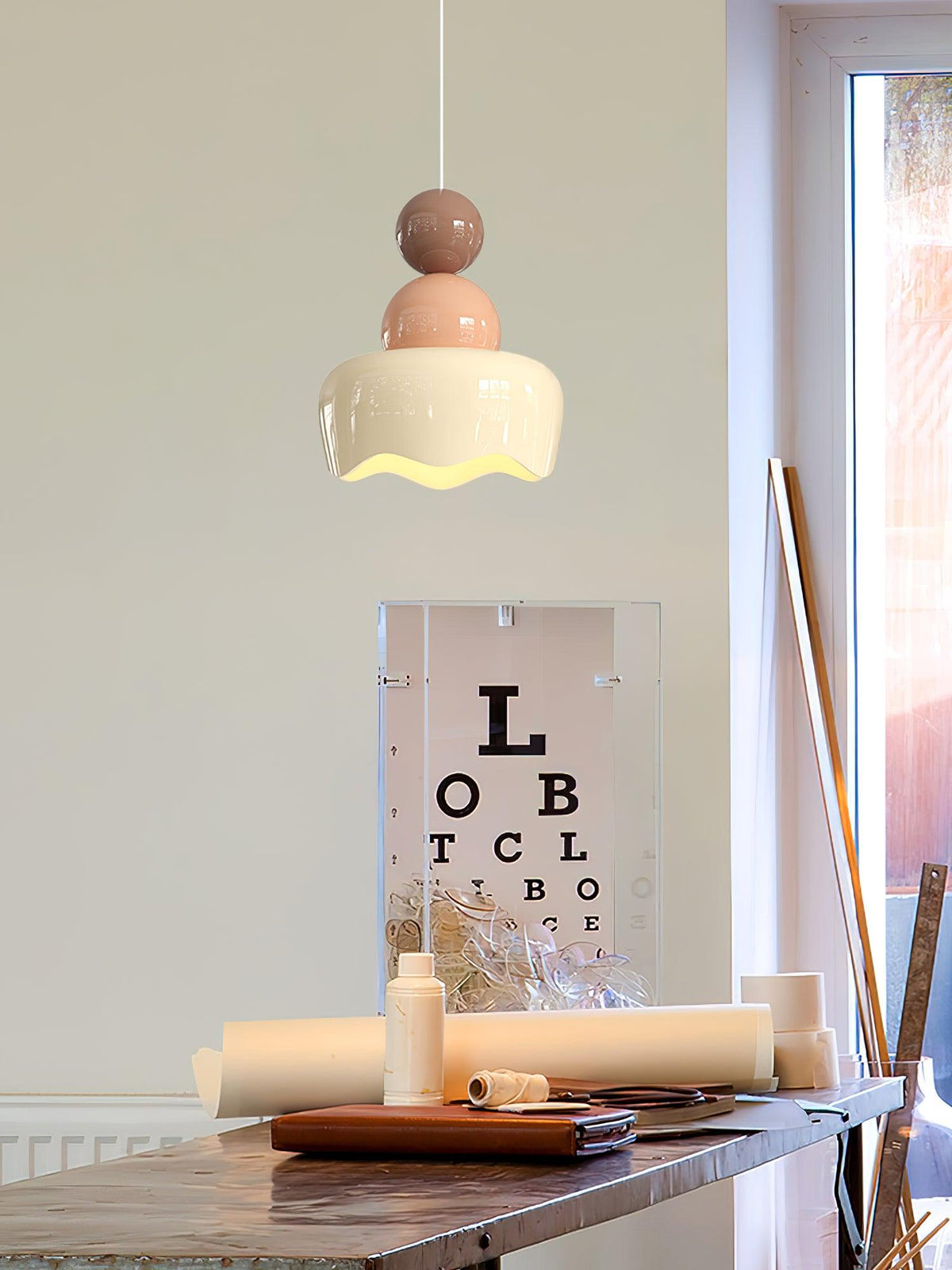 Larenholm Resin Pendant Light-Moonnatur