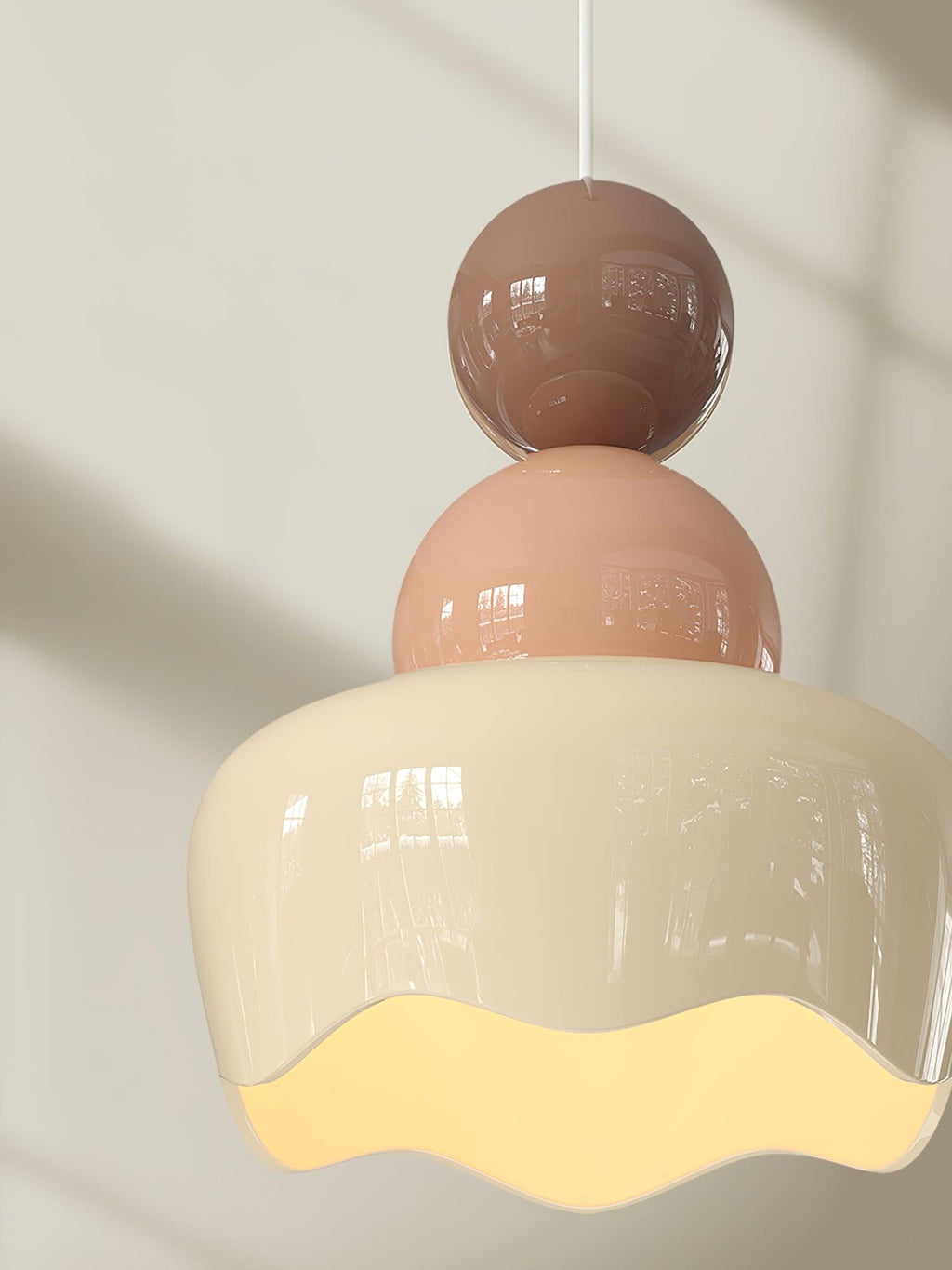Larenholm Resin Pendant Light-Moonnatur