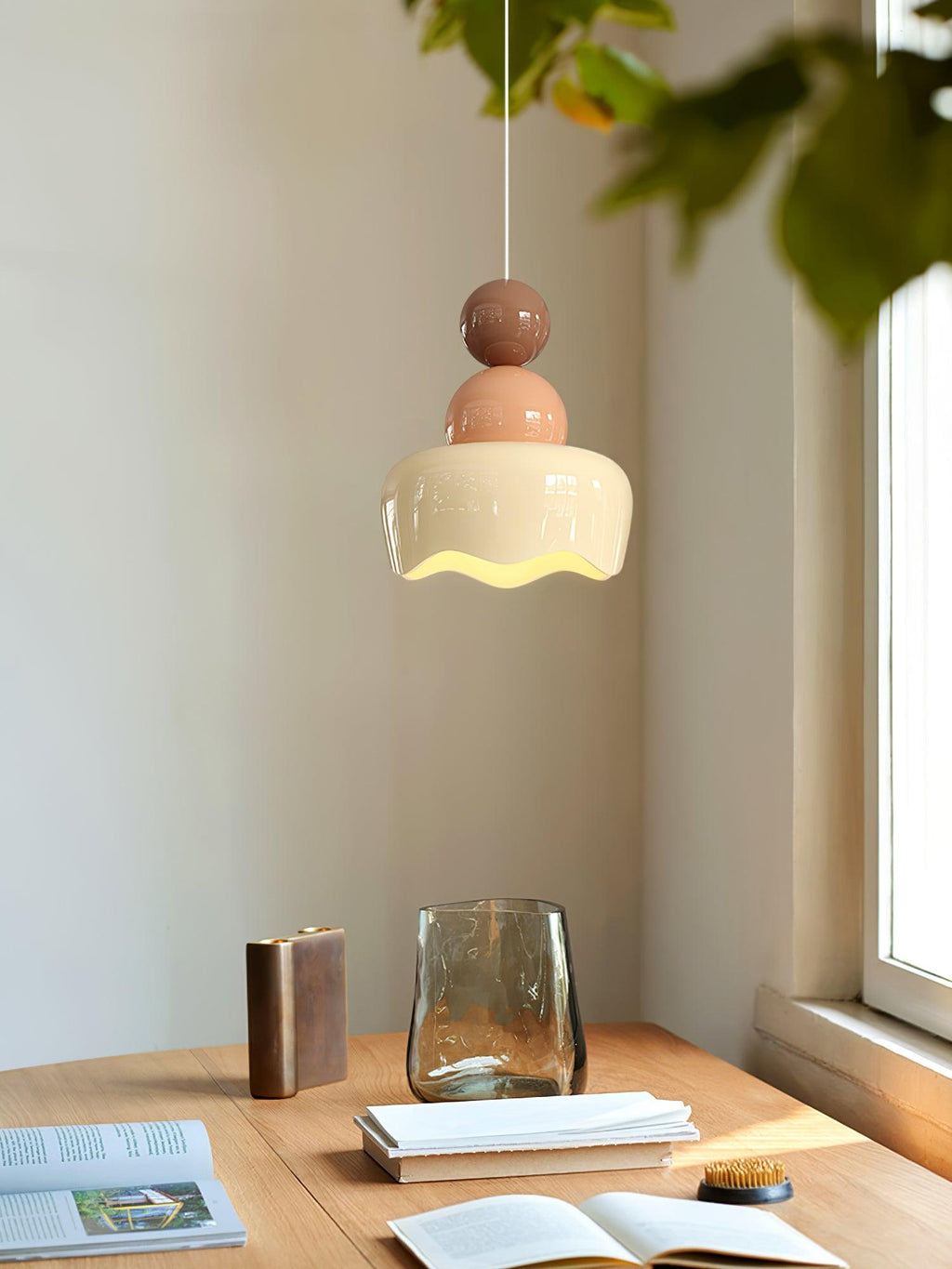 Larenholm Resin Pendant Light-Moonnatur