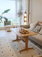 Ravensonna Marble Floor Lamp-Moonnatur