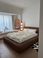 Ravensonna Marble Floor Lamp-Moonnatur