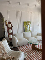 Ravensonna Marble Floor Lamp-Moonnatur