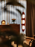 Ravensonna Marble Floor Lamp-Moonnatur