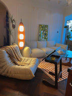 Ravensonna Marble Floor Lamp-Moonnatur