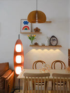 Ravensonna Marble Floor Lamp-Moonnatur