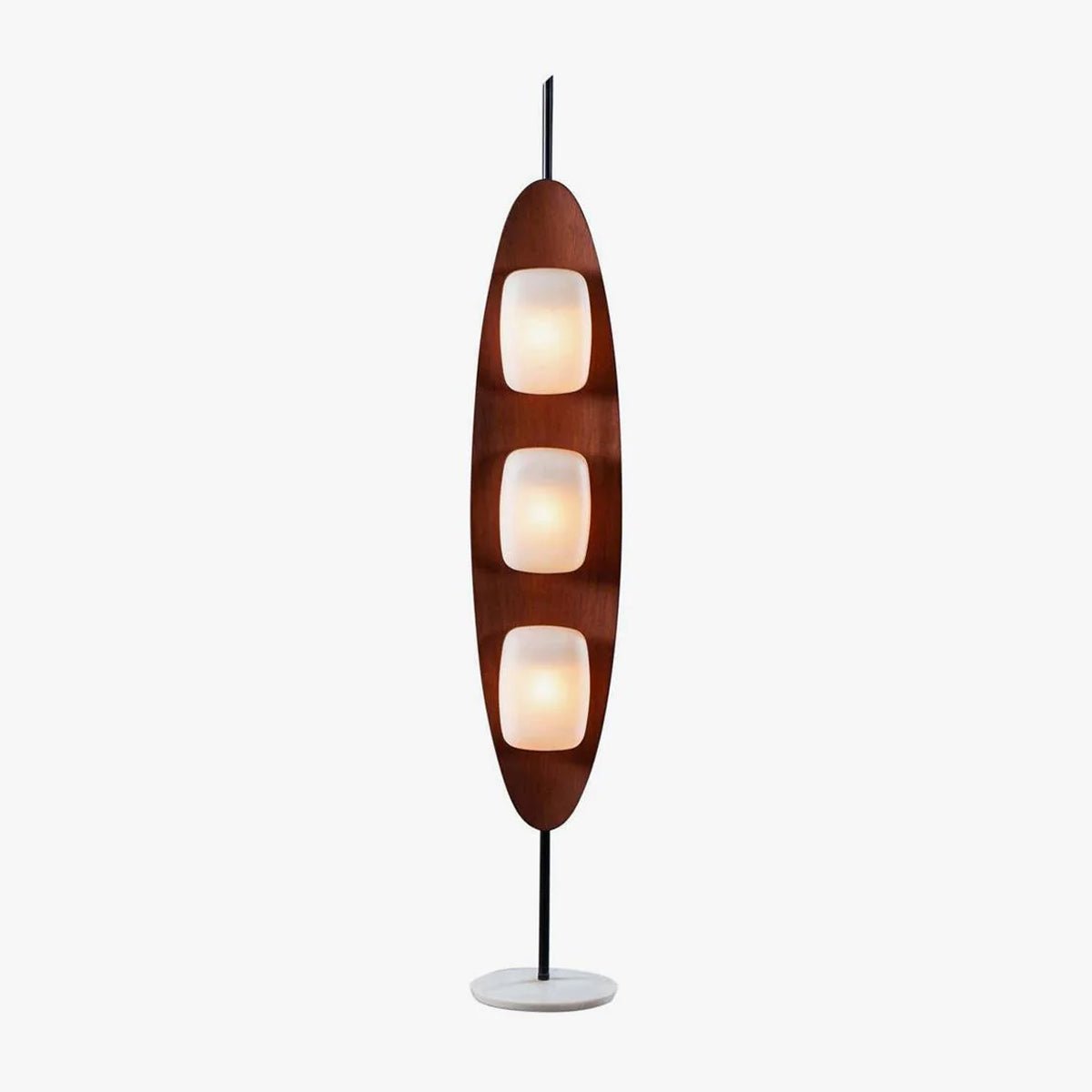 Ravensonna Marble Floor Lamp-Moonnatur