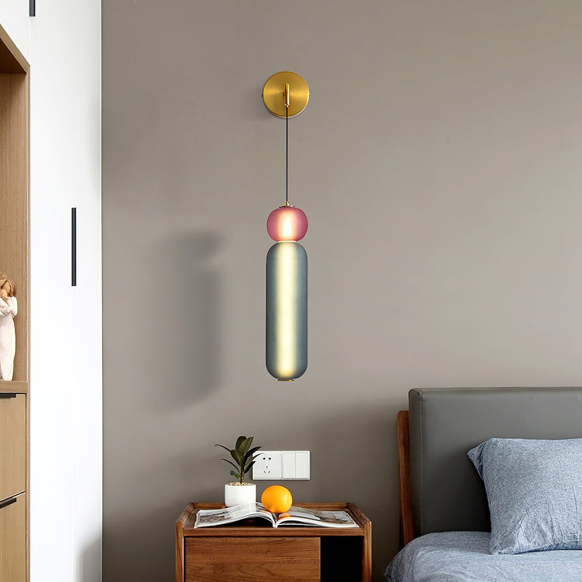 Jorrenina Glass Wall Light-Moonnatur