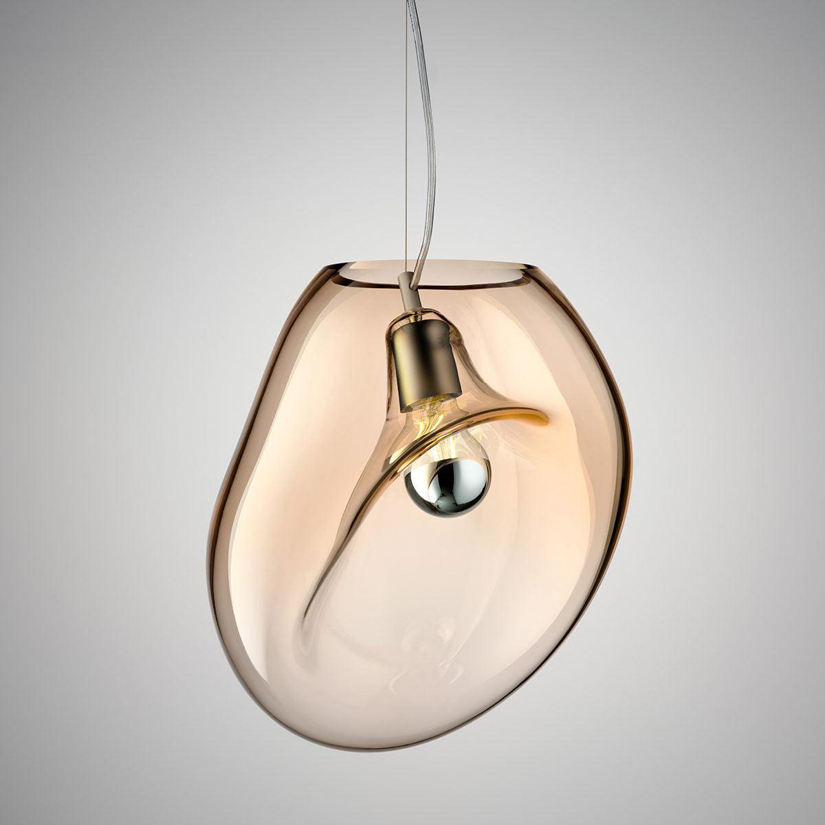 Olvenina Glass Pendant Light-Moonnatur