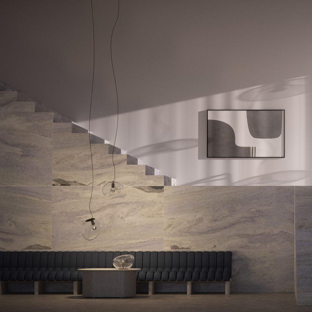 Olvenina Glass Pendant Light-Moonnatur