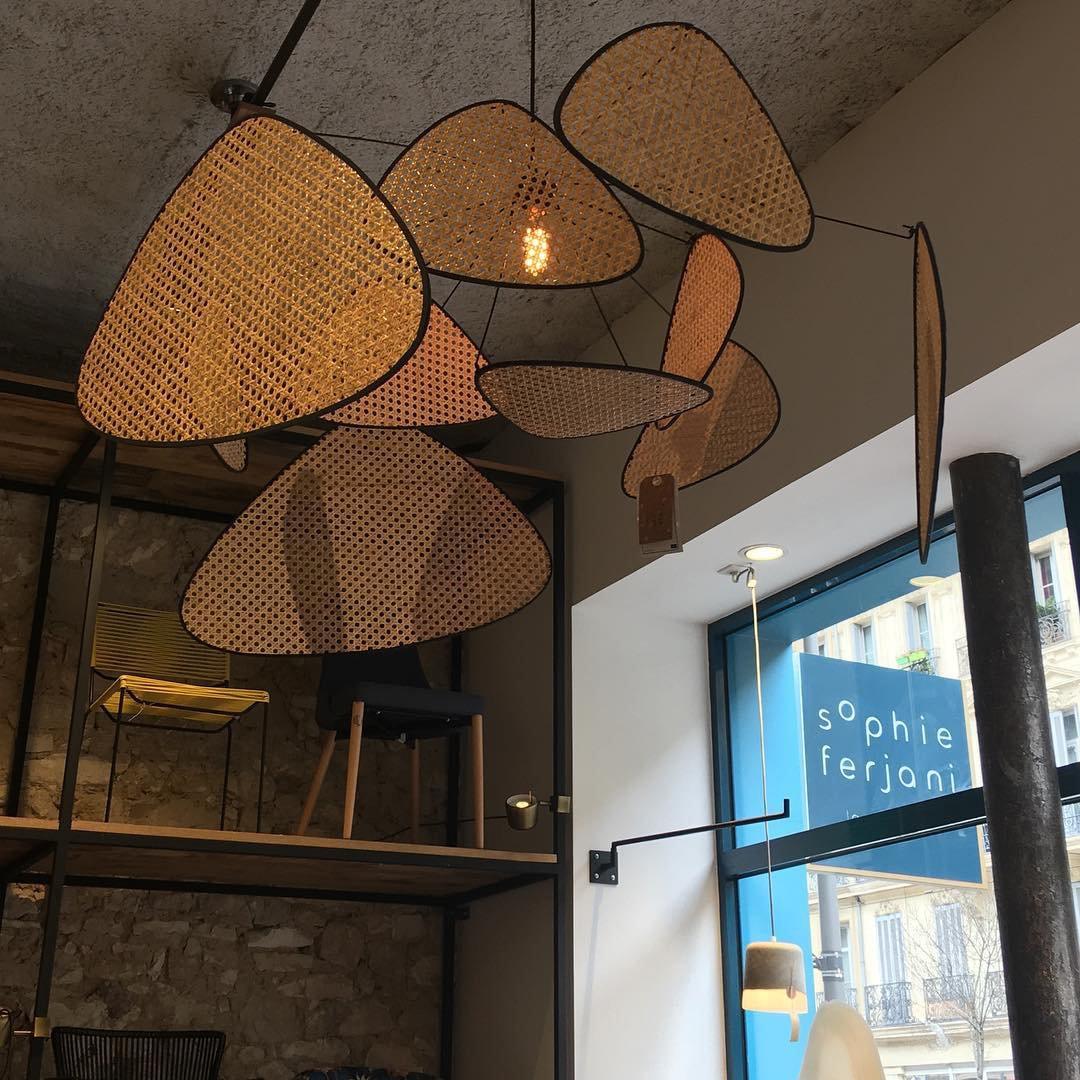 Pirella Bamboo Chandelier-Moonnatur