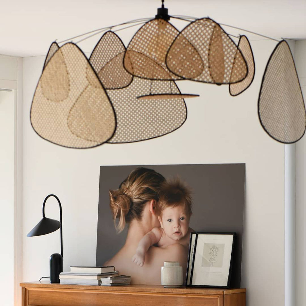 Pirella Bamboo Chandelier-Moonnatur