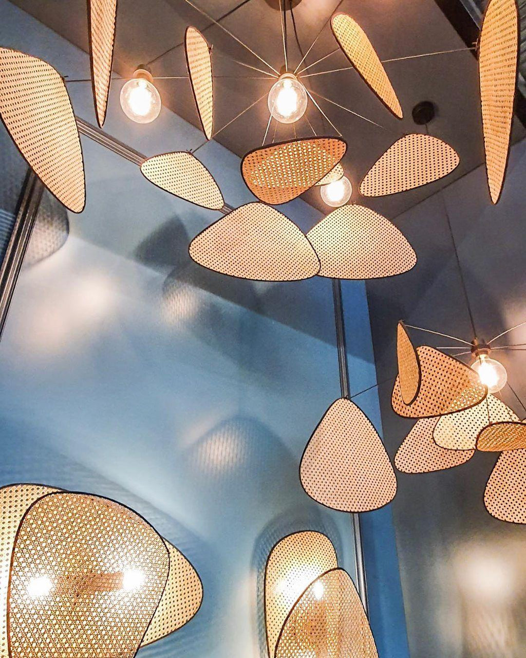 Pirella Bamboo Chandelier-Moonnatur