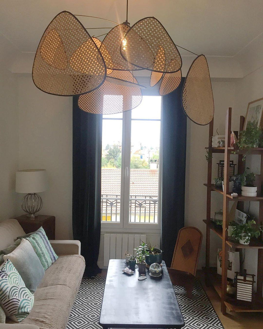 Pirella Bamboo Chandelier-Moonnatur