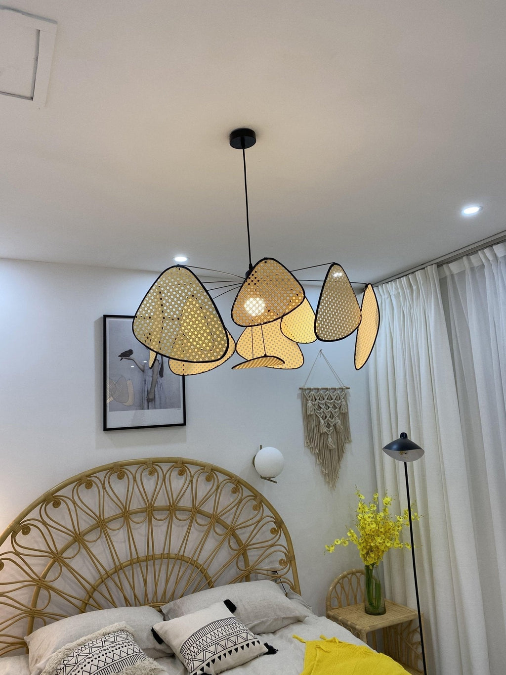 Pirella Bamboo Chandelier-Moonnatur