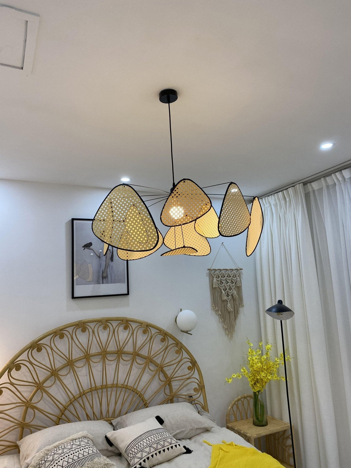 Pirella Bamboo Chandelier-Moonnatur