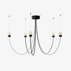 Narenara Glass Chandelier-Moonnatur