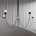 Narenara Glass Chandelier-Moonnatur