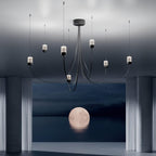 Narenara Glass Chandelier-Moonnatur