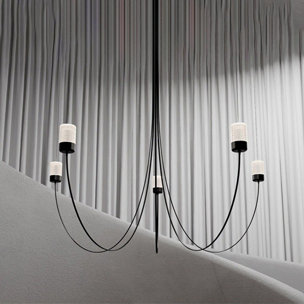 Narenara Glass Chandelier-Moonnatur