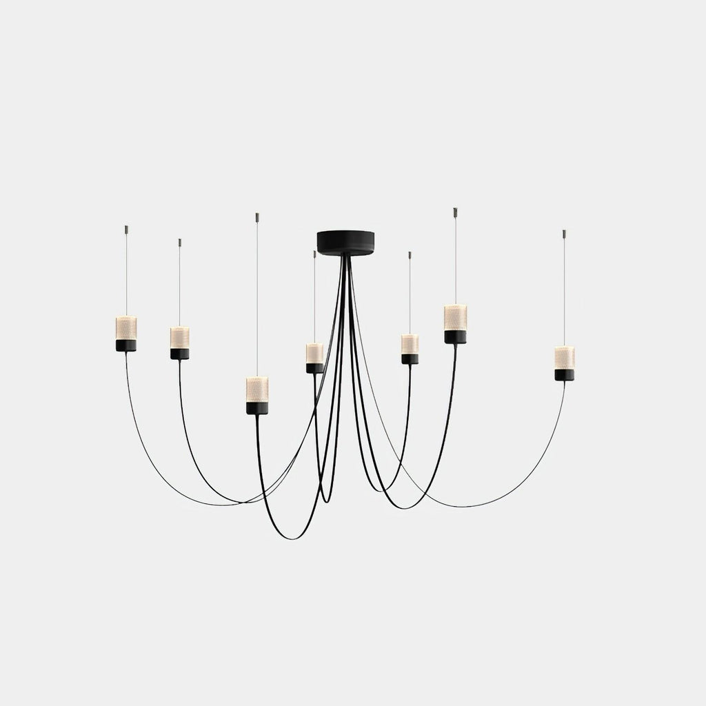 Narenara Glass Chandelier-Moonnatur