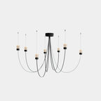 Narenara Glass Chandelier-Moonnatur