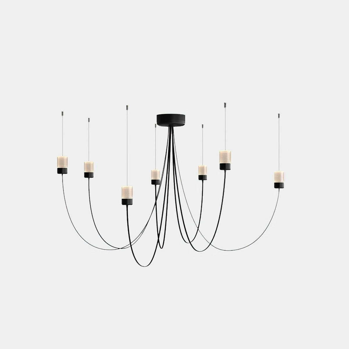 Narenara Glass Chandelier-Moonnatur