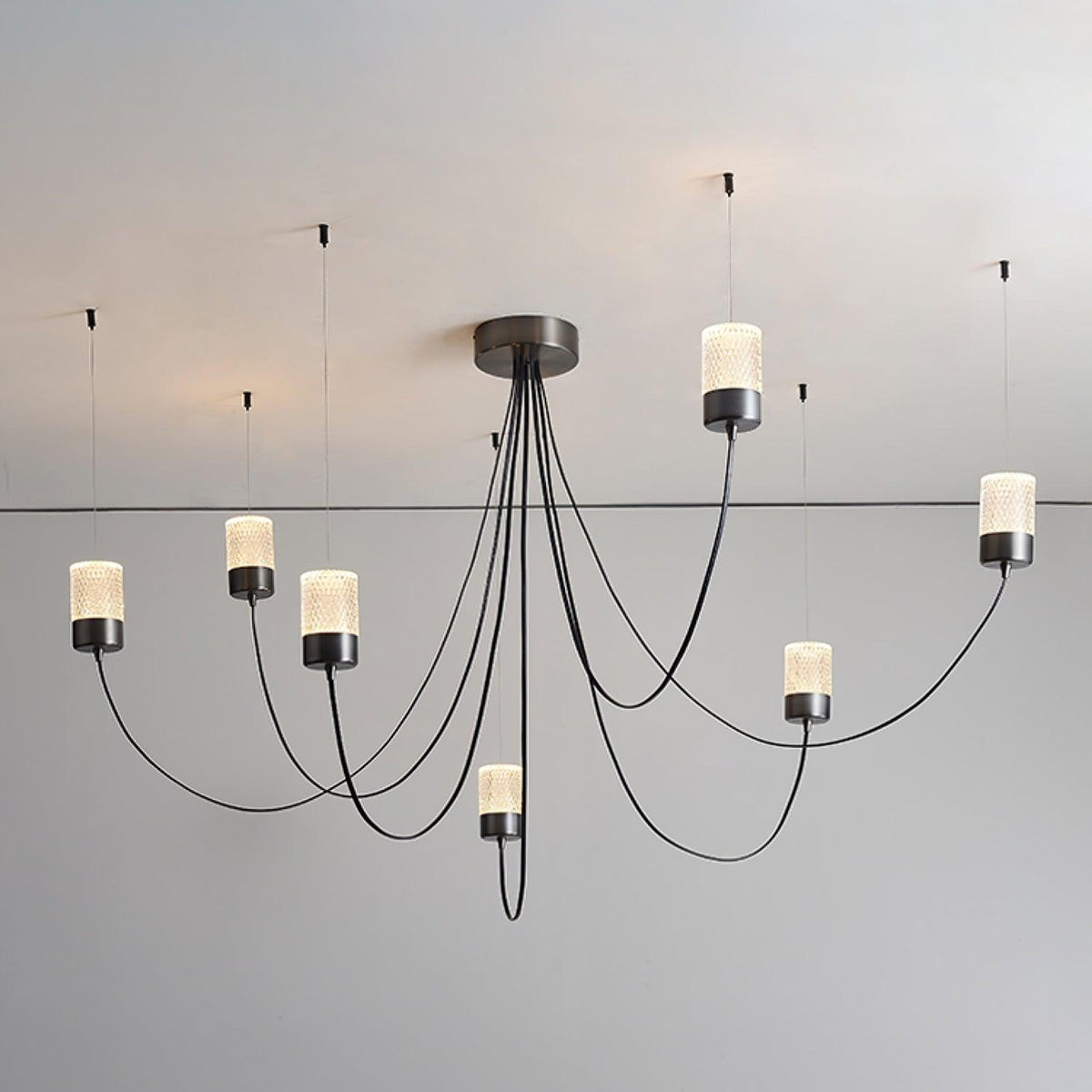 Narenara Glass Chandelier-Moonnatur