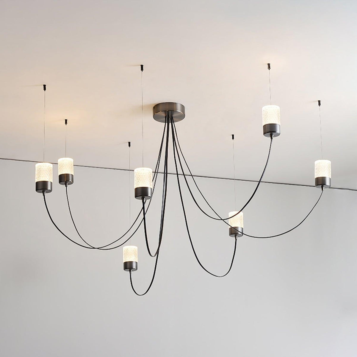 Narenara Glass Chandelier-Moonnatur