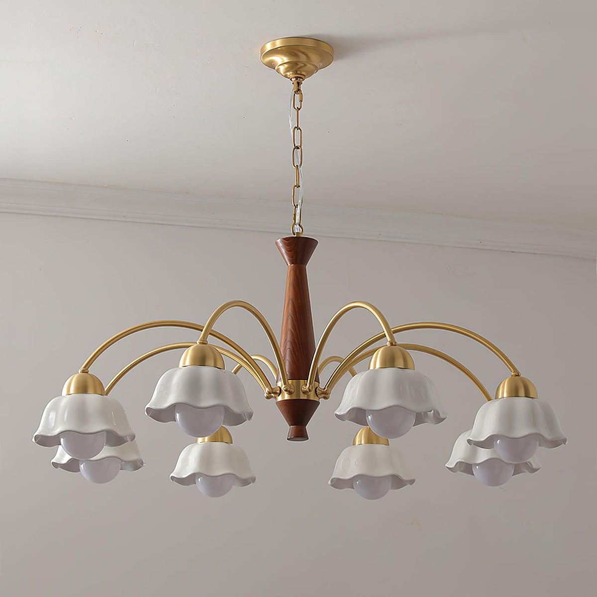 Rardendale Ceramic Chandelier-Moonnatur