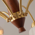 Rardendale Ceramic Chandelier-Moonnatur