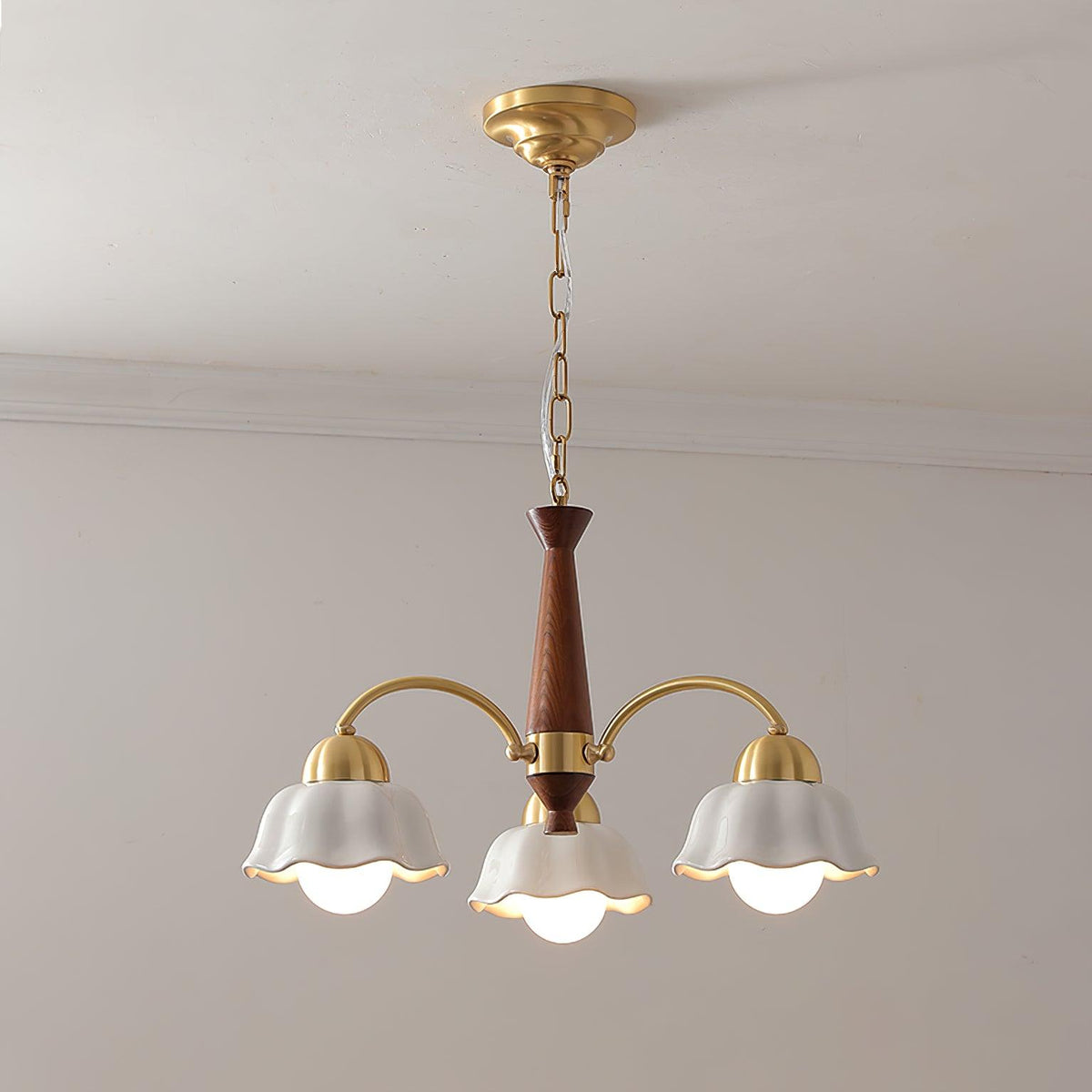 Rardendale Ceramic Chandelier-Moonnatur