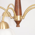 Rardendale Ceramic Chandelier-Moonnatur