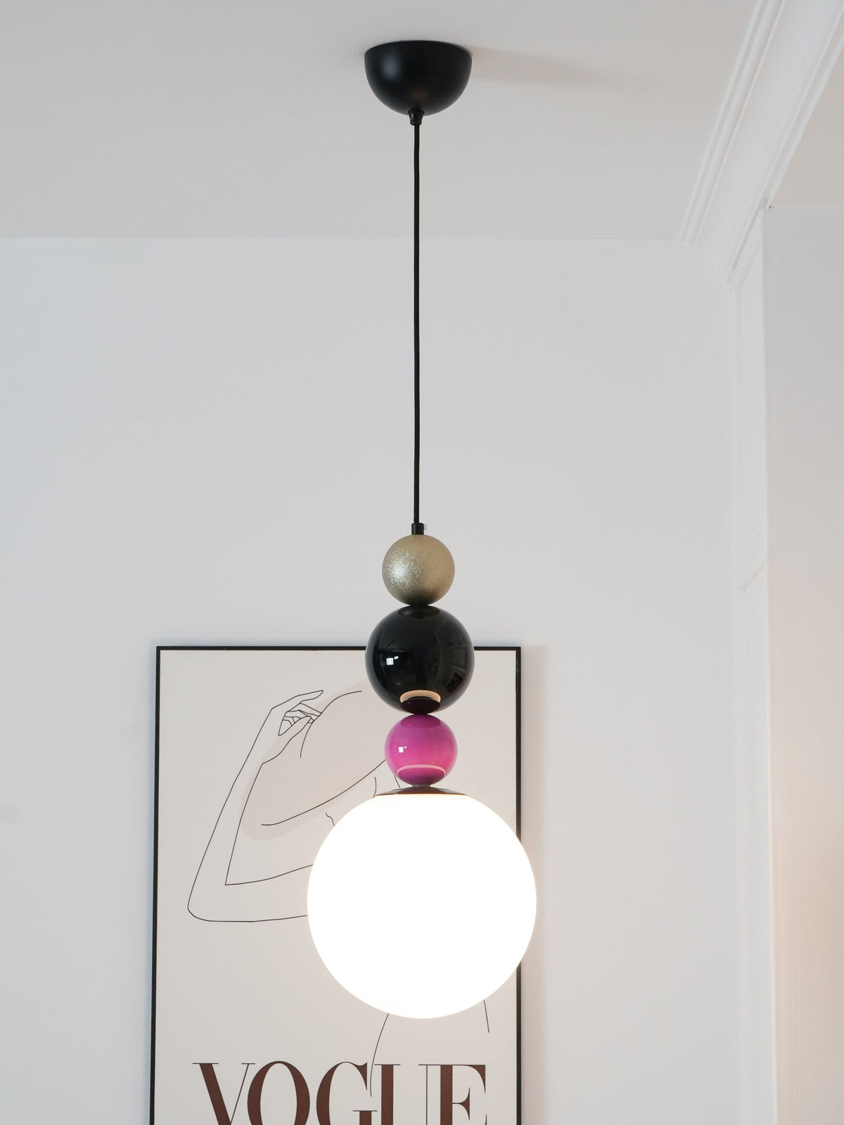Camberis Glass Pendant Light-Moonnatur