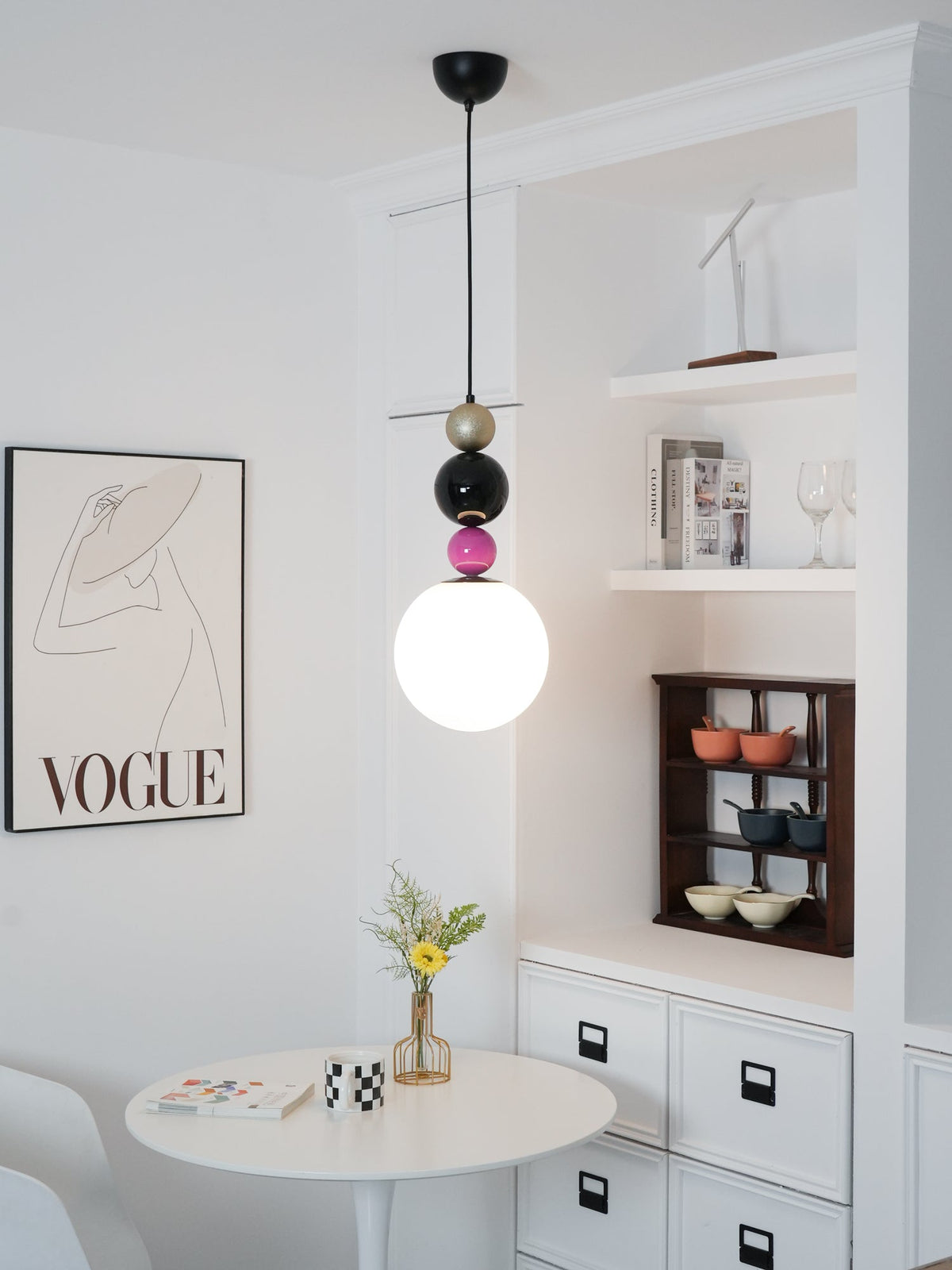 Camberis Glass Pendant Light-Moonnatur
