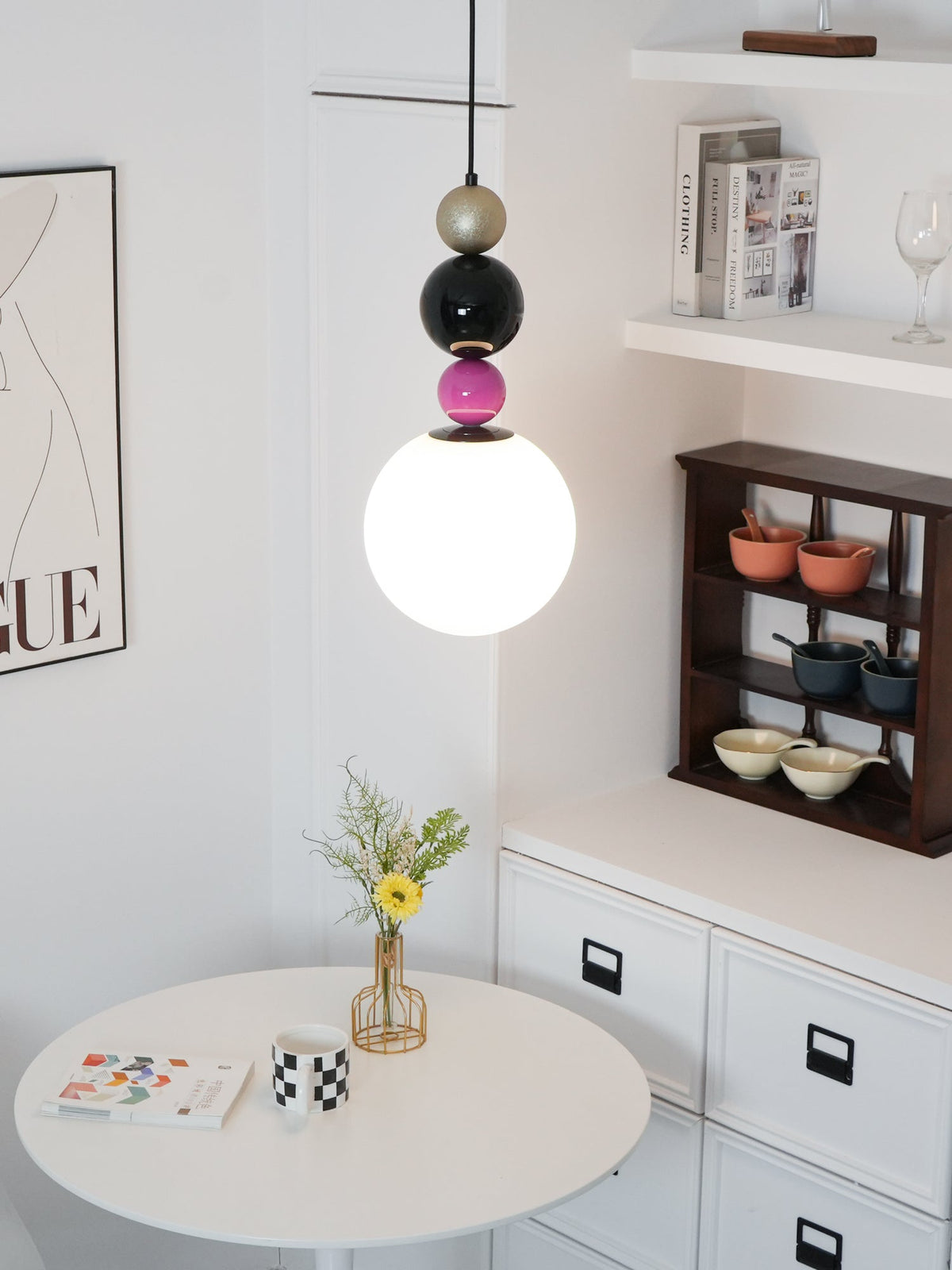 Camberis Glass Pendant Light-Moonnatur